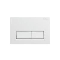 Клавиша смыва BelBagno BB-15R-BL, механическая, цвет белый глянец
