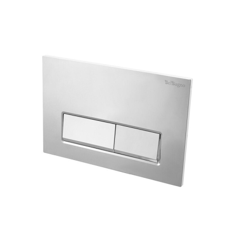 Клавиша смыва BelBagno BB-15R-CRM, механическая, цвет хром глянцевый