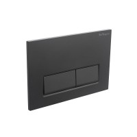 Клавиша смыва BelBagno BB-15R-NERO.M, механическая, цвет черный матовый