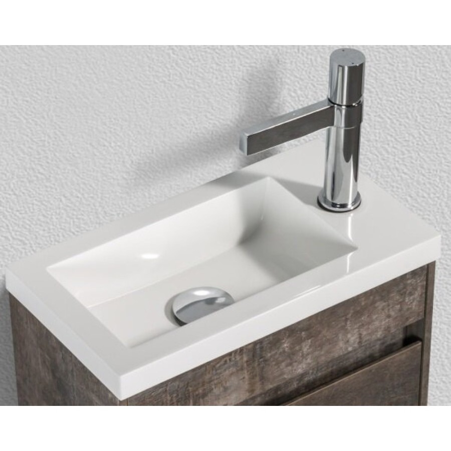 Раковина BelBagno, 40 см, искусственный мрамор, BB-400-PM-LVB