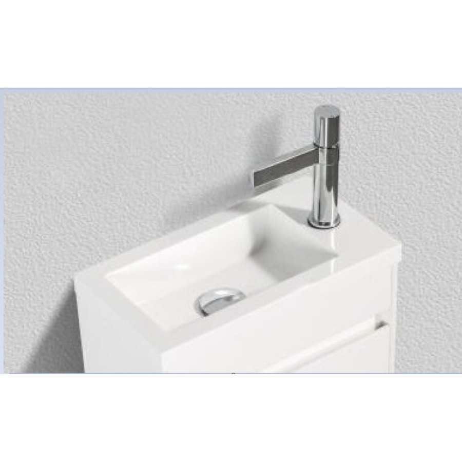 Раковина BelBagno, 40 см, искусственный мрамор, BB-400-PM-LVB