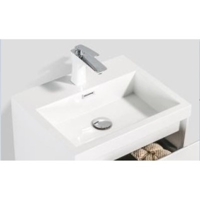 Раковина BelBagno BB-500-PM-LVB 50 см искусственный мрамор, белая