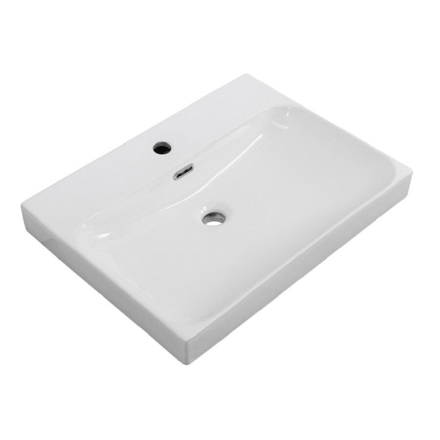 Раковина BelBagno Marino-Cer BB-8078-60, 61 см, керамика, белый