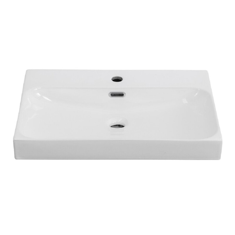 Раковина BelBagno Marino-Cer BB-8078-60, 61 см, керамика, белый