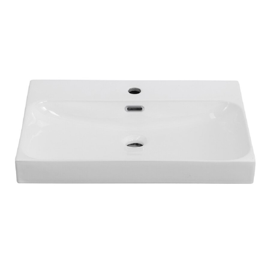 Раковина BelBagno Marino-Cer BB-8078-60, 61 см, керамика, белый