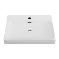 Раковина BelBagno Marino-Cer BB-8078-60, 61 см, керамика, белый
