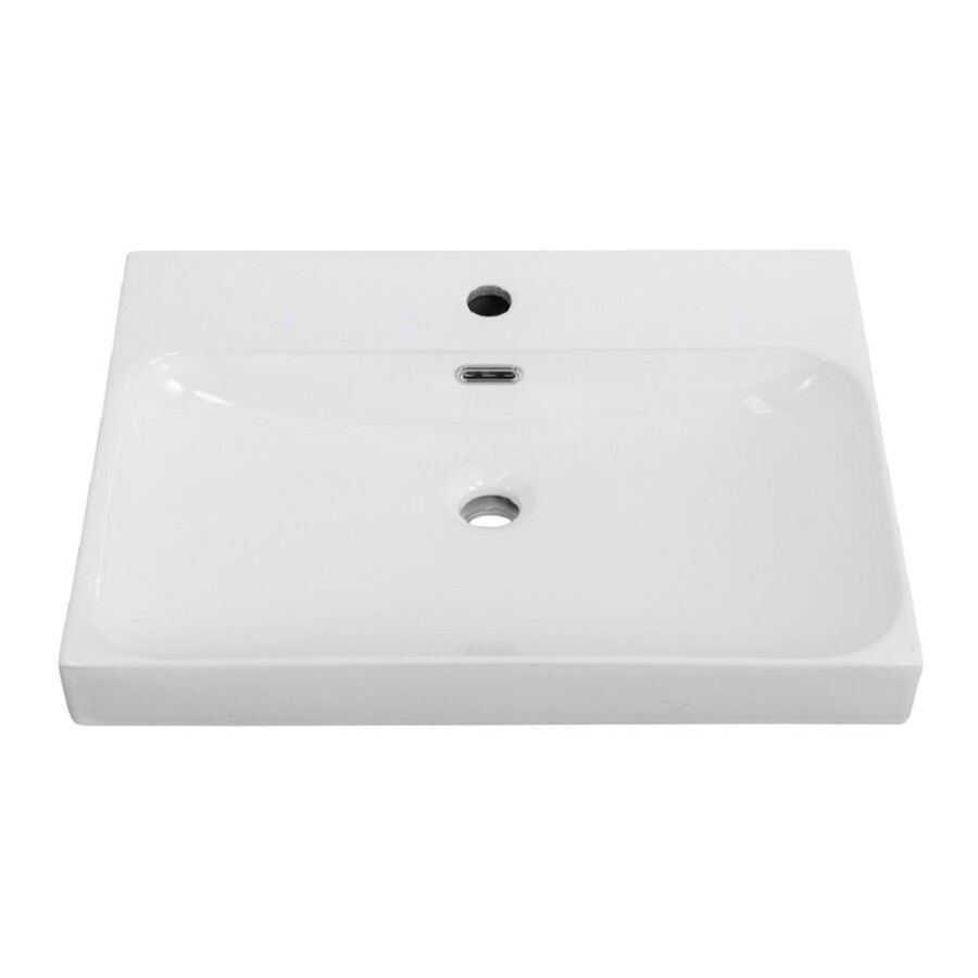Раковина BelBagno Marino-Cer BB-8078-60, 61 см, керамика, белый