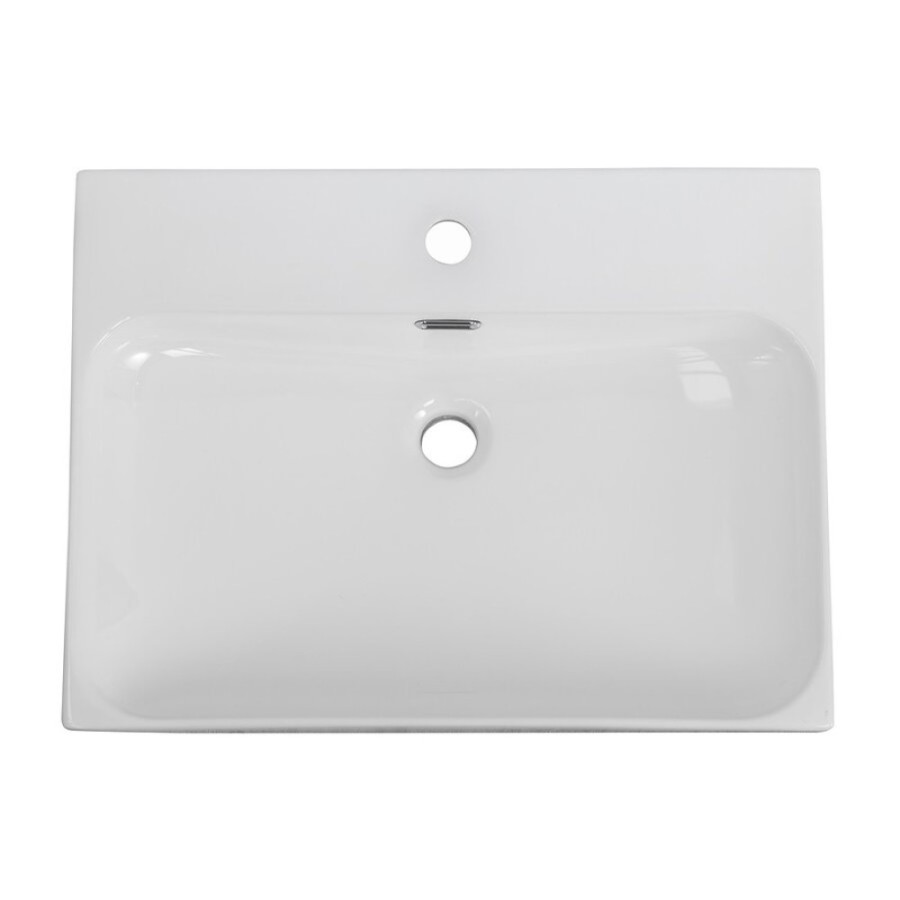 Раковина BelBagno Marino-Cer BB-8078-60, 61 см, керамика, белый