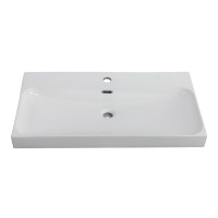 Раковина BelBagno Marino-Cer BB-8078-80, 81 см, керамика, белый