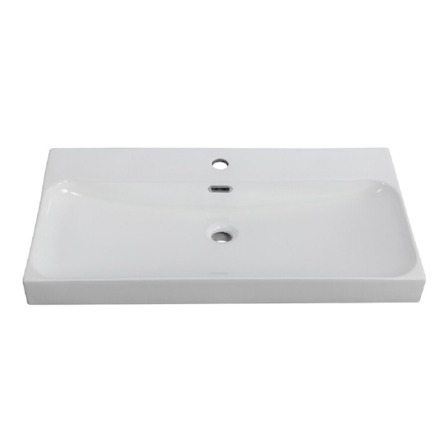 Раковина BelBagno Marino-Cer BB-8078-80, 81 см, керамика, белый