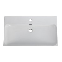 Раковина BelBagno Marino-Cer BB-8078-80, 81 см, керамика, белый