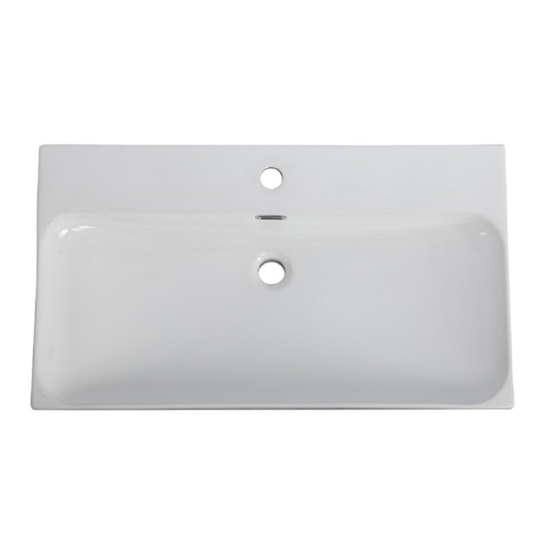 Раковина BelBagno Marino-Cer BB-8078-80, 81 см, керамика, белый