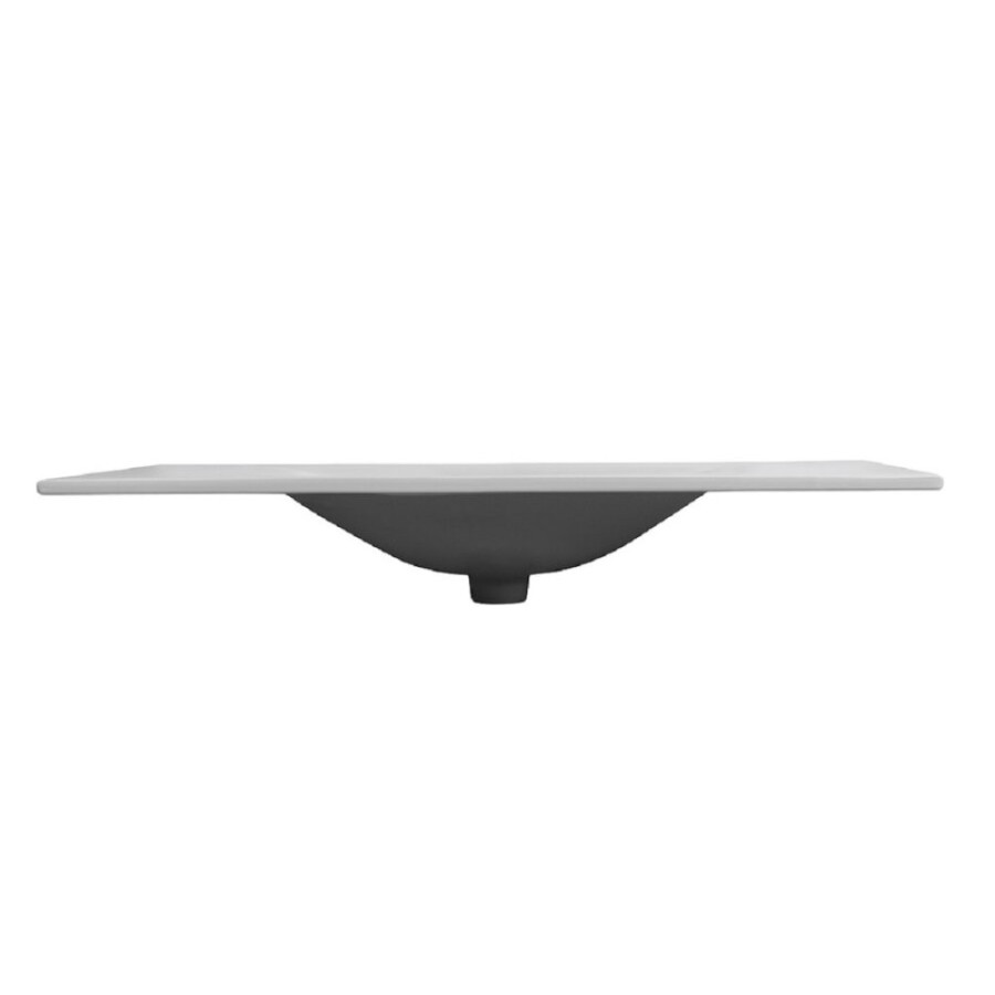 Раковина BelBagno Uno BB-8099-100, 101 см, керамика, белый