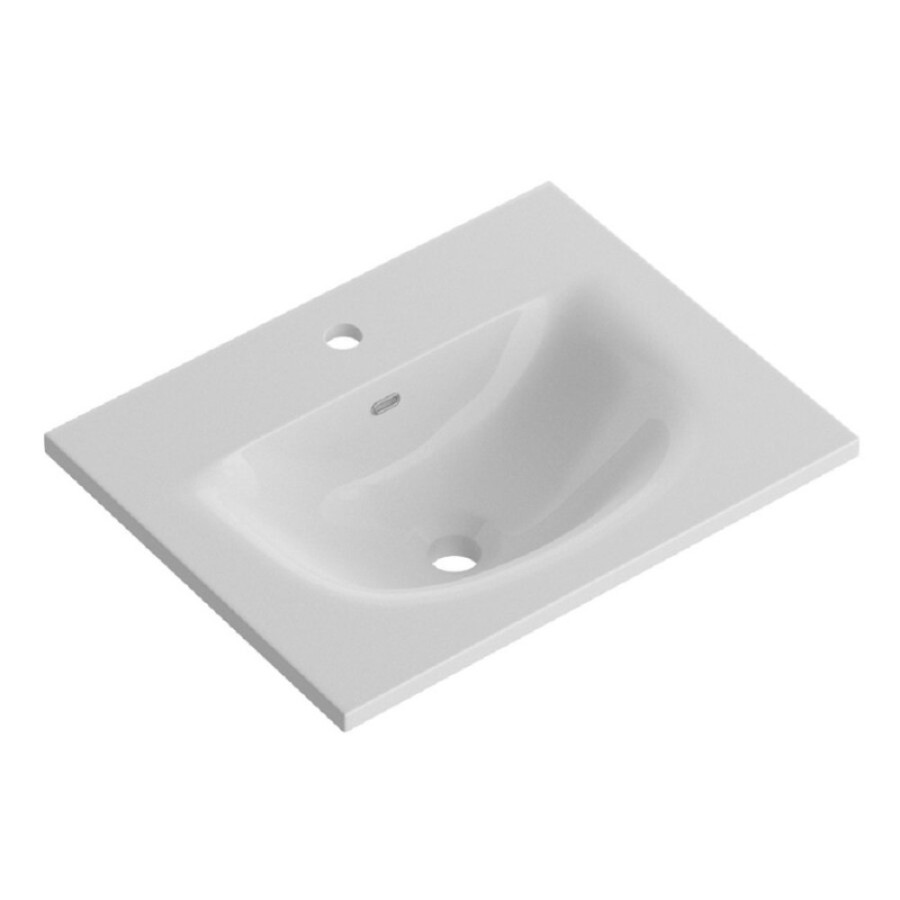 Раковина BelBagno BB-8099-3-40, 40 х 40 см, керамика, белый