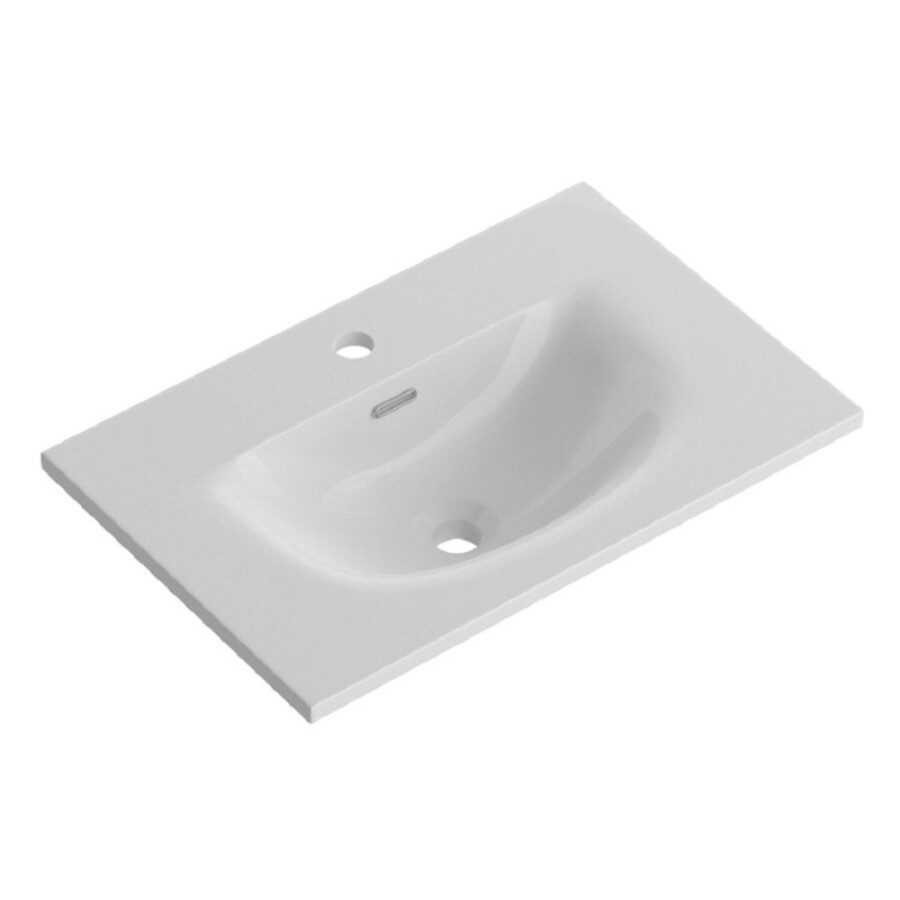 Раковина BelBagno BB-8099-3-60, 60 х 40 см, керамика, белый