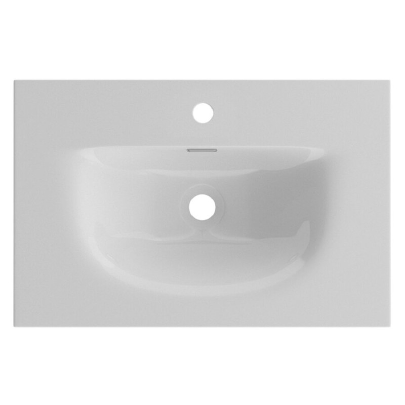 Раковина BelBagno BB-8099-3-60, 60 х 40 см, керамика, белый