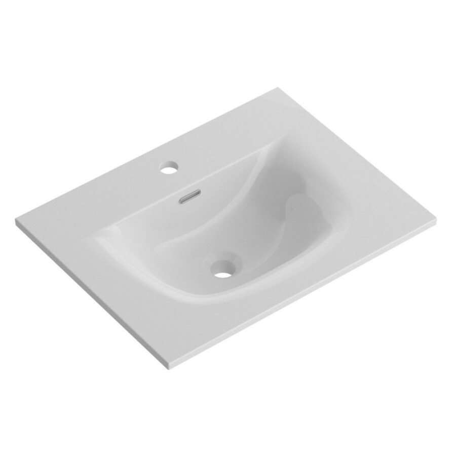 Раковина BelBagno BB-8099-3-70, 70 х 40 см, керамика, белый