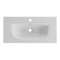 Раковина BelBagno BB-8099-3-80, 80 х 40 см, керамика, белый