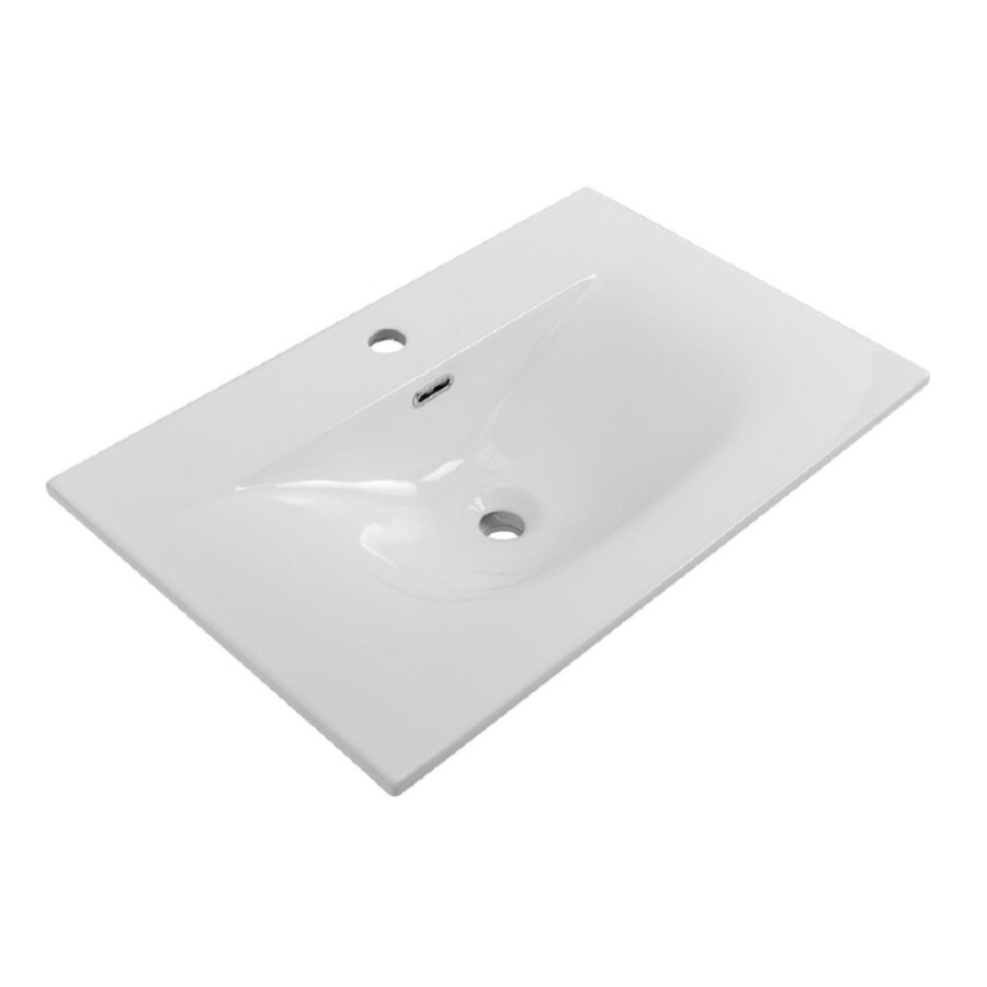 Раковина BelBagno Uno BB-8099-70, 71 см, керамика, белый