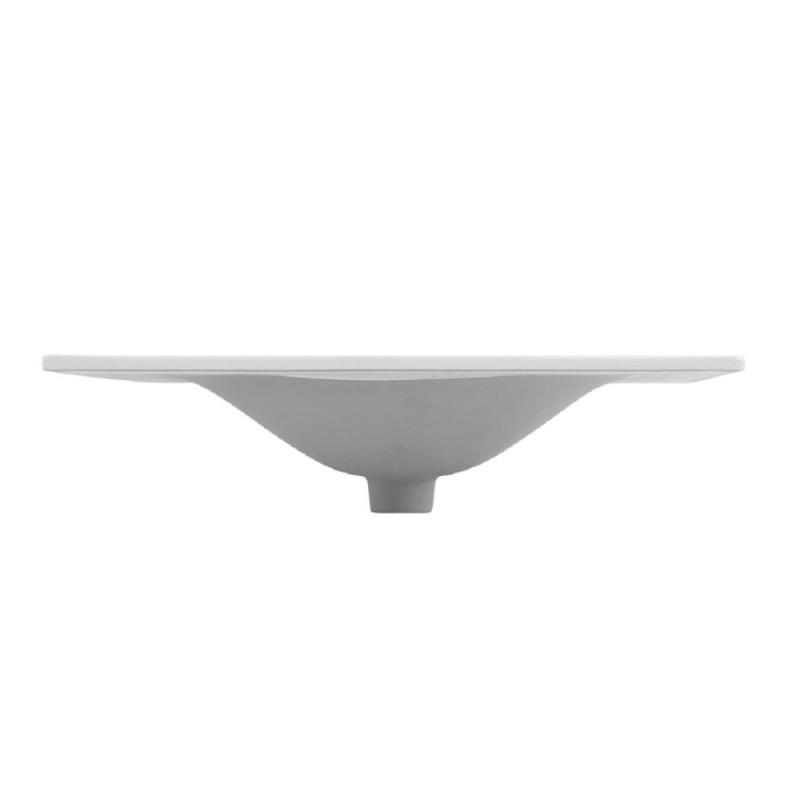 Раковина BelBagno Uno BB-8099-70, 71 см, керамика, белый