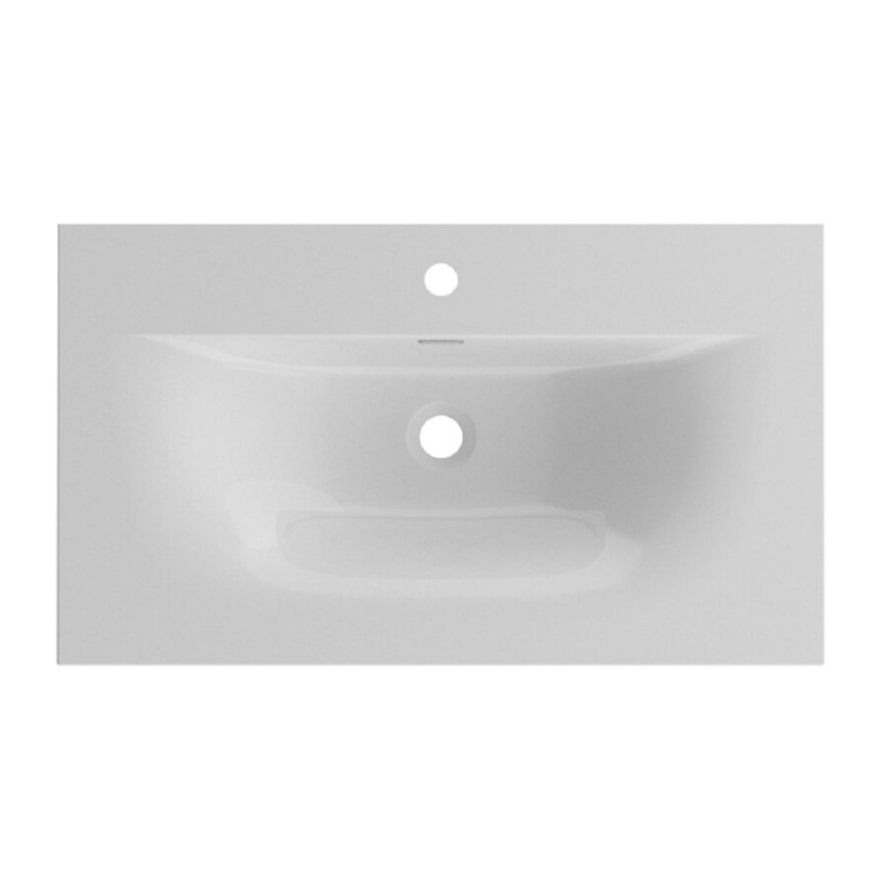 Раковина BelBagno Uno BB-8099-90, 91 см, керамика, белый