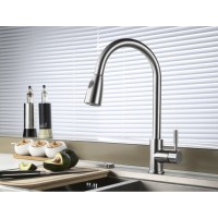 Смеситель для кухонной мойки BelBagno Nova BB-LAM31-IN, цвет сатин