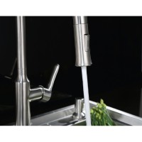 Смеситель для кухонной мойки BelBagno BB-LAM38-IN, цвет сатин
