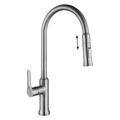 Смеситель для кухонной мойки BelBagno BB-LAM38-IN, цвет сатин