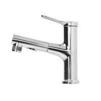 Смеситель для раковины BelBagno BB-LVMD-CRM-W0, с выдвижным изливом, цвет хром