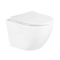 Инсталляция BelBagno с безободковым унитазом BelBagno UNO, сиденье микролифт, BB002-80/BB3105CHR/SC