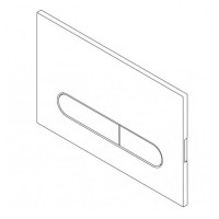 Кнопка смыва BelBagno Prospero BB007-PR-NERO.M, черный матовый Tocco Morbido