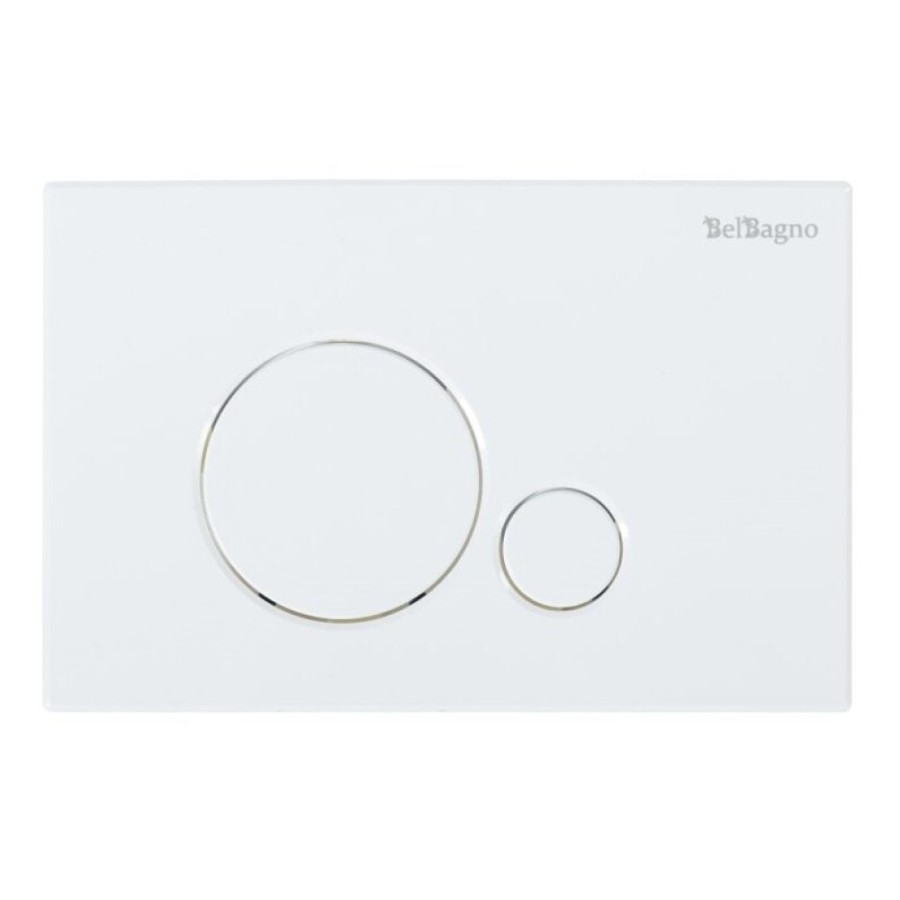 Кнопка смыва BelBagno Sfera BB014-SR-BIANCO, белый