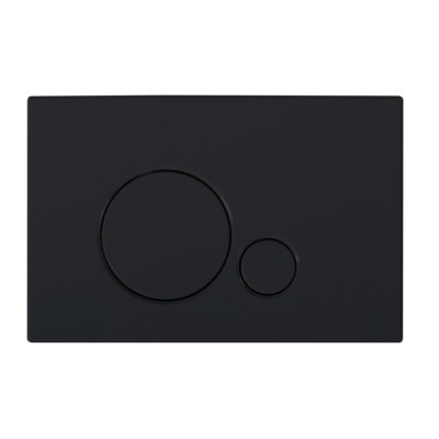 Кнопка смыва BelBagno Sfera BB017-SR-NERO.M, черный матовый Tocco Morbido
