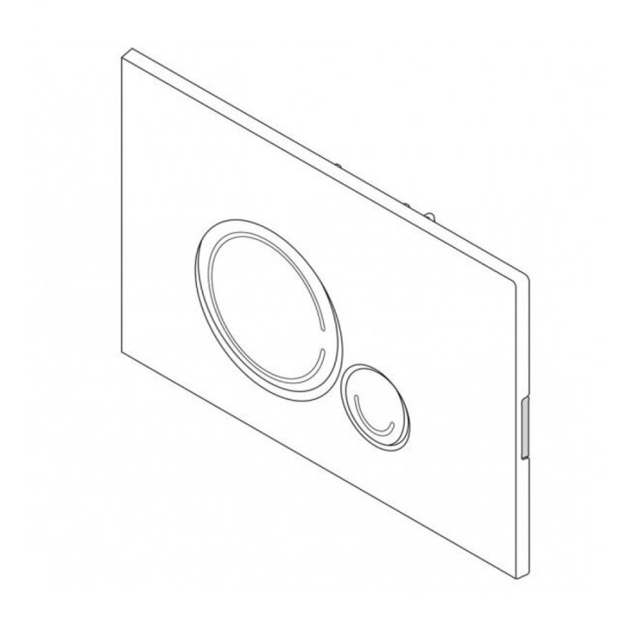 Кнопка смыва BelBagno Sfera BB017-SR-NERO.M, черный матовый Tocco Morbido