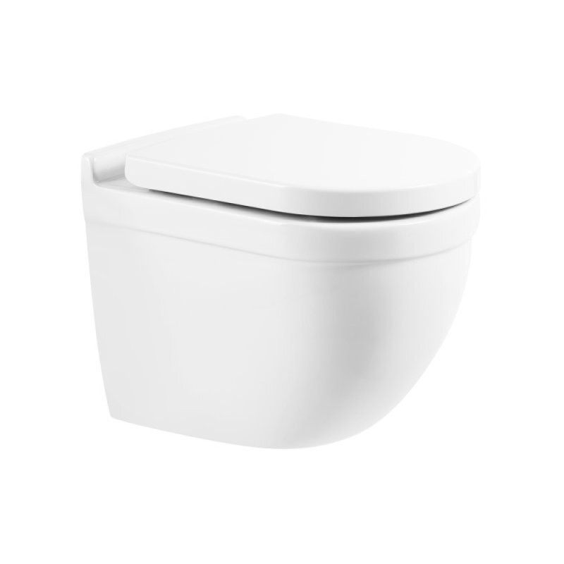 Подвесной унитаз BelBagno Tornado Senso-Tor BB017CH-TOR, безободковый, цвет белый