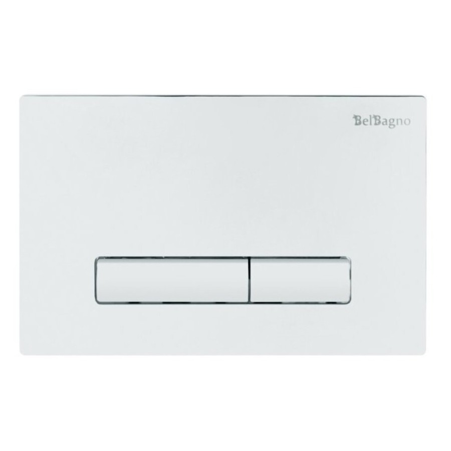 Кнопка смыва BelBagno Genova BB018-GV-BIANCO, белый