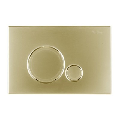 Клавиша смыва BelBagno Sfera BB018-SR-ORO, механическая, золото