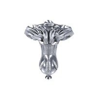 Ванна акриловая BelBagno, BB01BAFS-CRM, львиные лапы хром