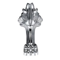 Ванна акриловая BelBagno, BB01BAFS-CRM, львиные лапы хром