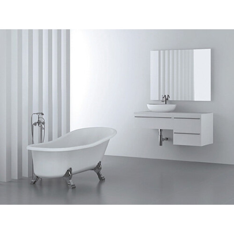 Ванна акриловая BelBagno, BB01BAFS-ORO - Золото