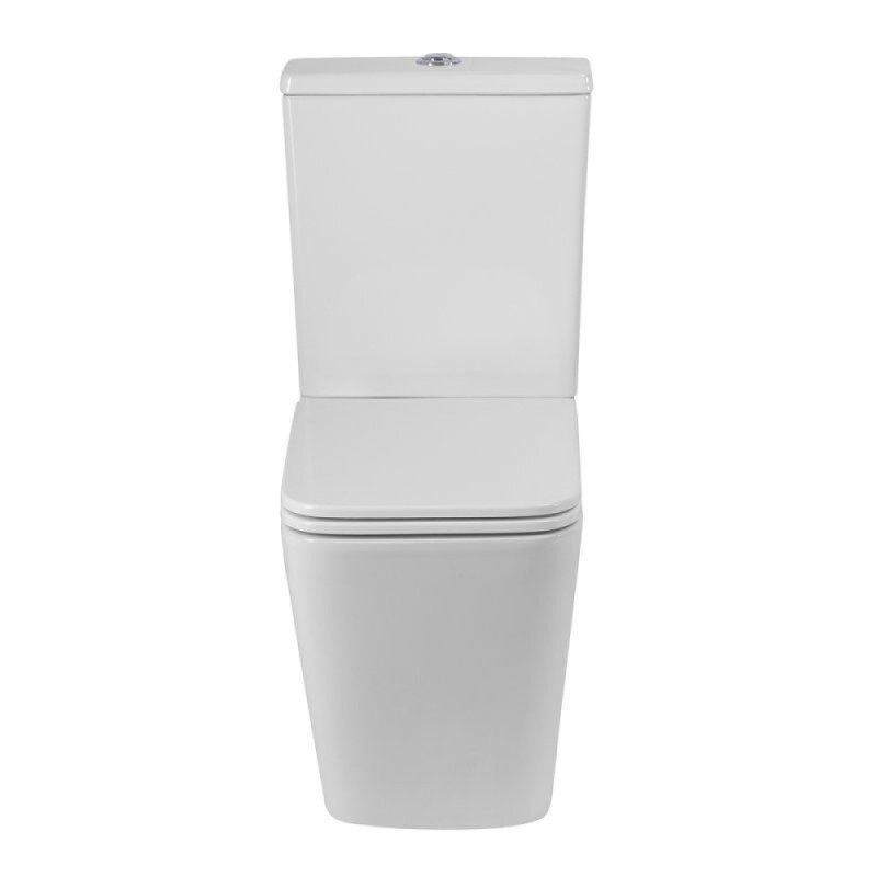 Напольный унитаз BelBagno Ardente-R BB02093CPR/SC/BB02093T, безободковый, с бачком, сиденье микролифт, белый
