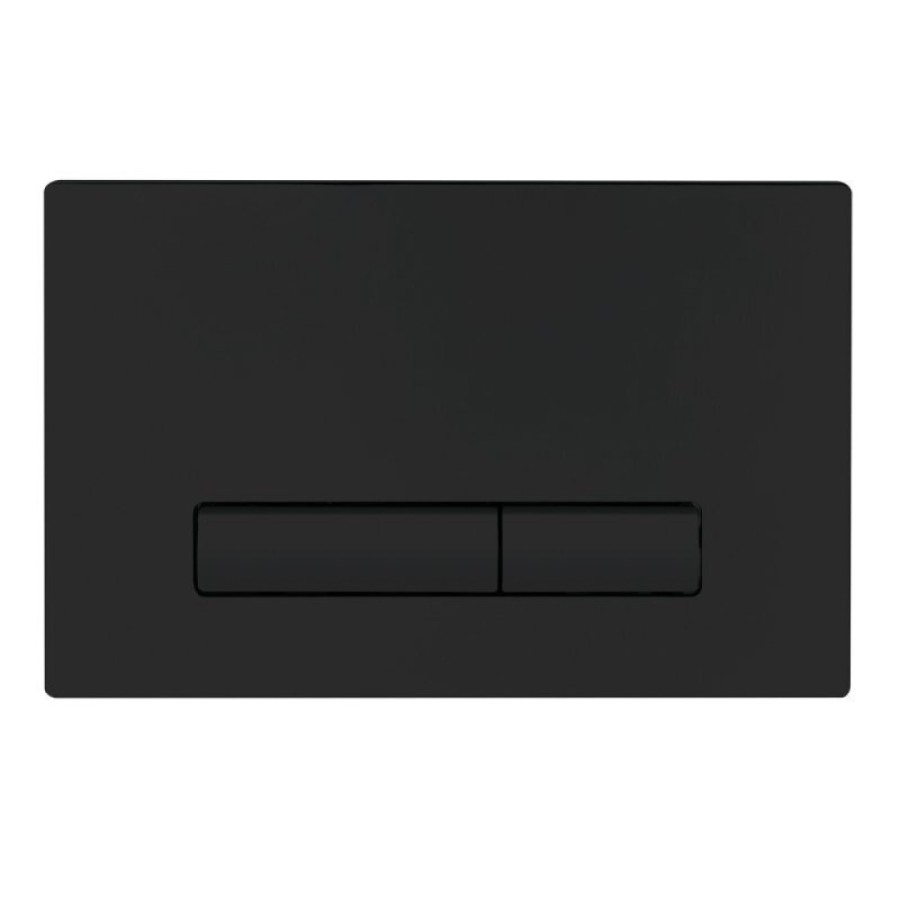 Кнопка смыва BelBagno Genova BB021-GV-NERO.M, черный матовый Tocco Morbido