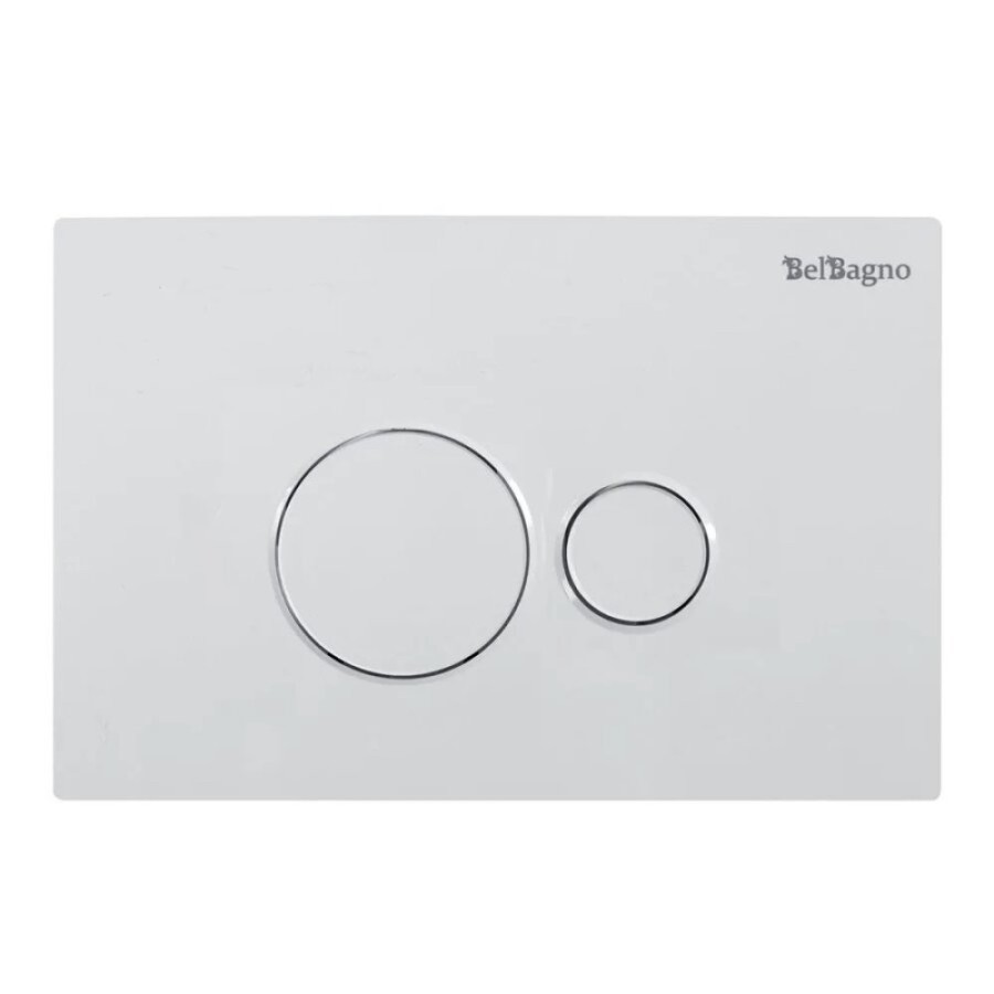 Инсталляция BelBagno BB026/BB082BL для подвесного унитаза с клавишей смыва, цвет белый