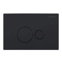 Инсталляция BelBagno BB026/BB084NERO для подвесного унитаза с клавишей смыва, цвет черный матовый