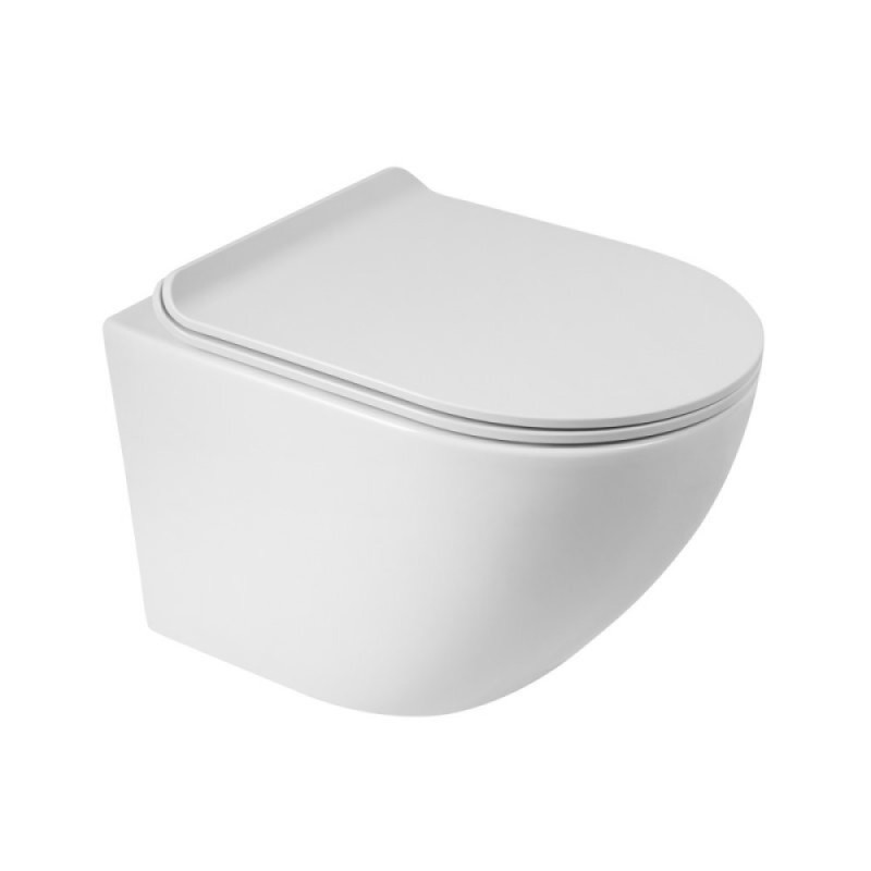 Унитаз подвесной безободковый со смывом Tornado BelBagno Sfera-TOR BB046CH-TOR
