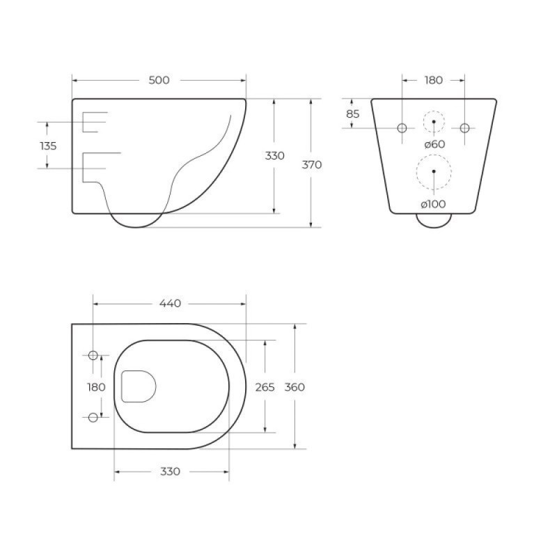 Унитаз подвесной BelBagno Sfera-TOR BB046CH-TOR/SC безободковый, смыв Tornado, сиденье микролифт, белый