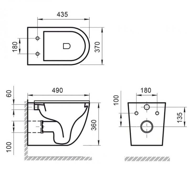 Подвесной унитаз BelBagno Sfera-R BB046CHR/SC, безободковый, сиденье микролифт, белый