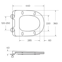 Подвесной унитаз BelBagno Sfera-R BB046CHR/SC, безободковый, сиденье микролифт, белый