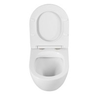 Инсталляция BelBagno с унитазом BelBagno Sfera-R BB046CHR/SC/BB026/BB042BL, сиденье микролифт, клавиша смыва белая, белый, 3 в 1