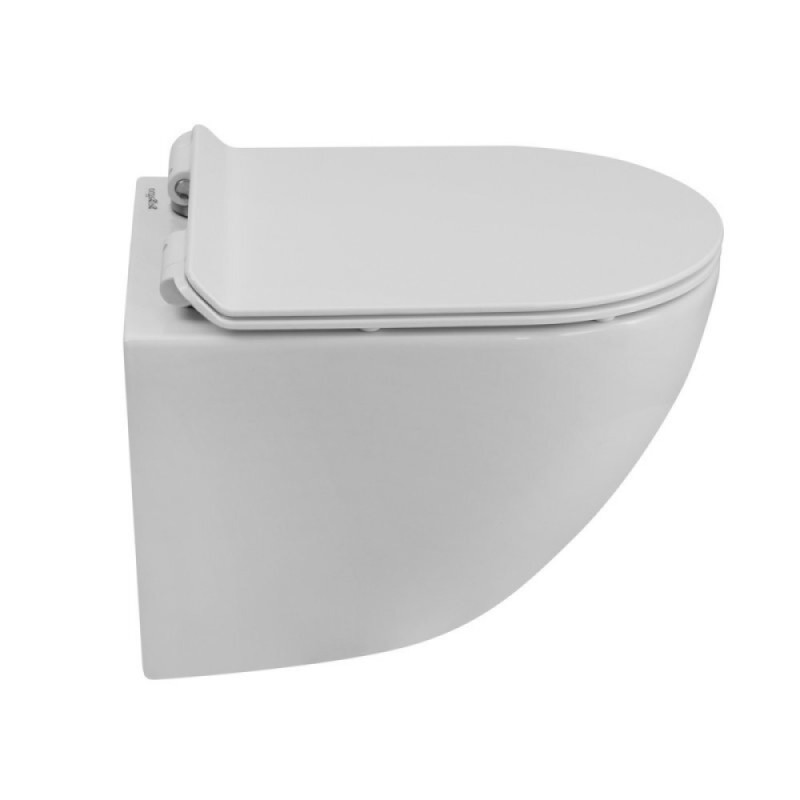 Подвесной унитаз BelBagno Amanda-Tor безободковый, смыв Tornado, белый, BB051CH-TOR-FC